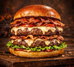 imagem do produto Duplo lenha Burger