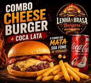 imagem do produto Combo chesse burger (solo)