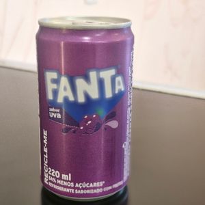 imagem do produto Fanta uva lata 220ml