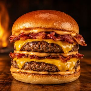 imagem do produto Burguer duplo bacon triplo