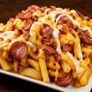 imagem do produto Batata frita com Bacon e calabresa