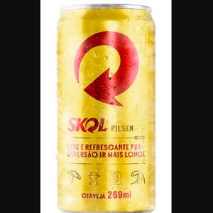 imagem do produto Cerveja Skol Lata 269ml