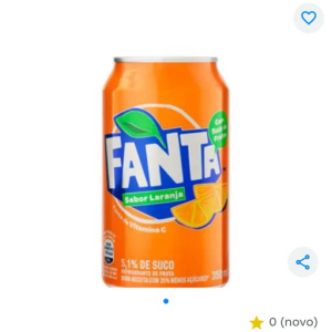 imagem do produto Fanta laranja lata
