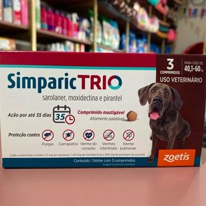 imagem do produto Simparic TRIO 72mg
