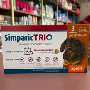 imagem do produto Simparic Trio 12mg