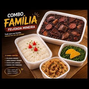 imagem do produto Combo Família ( serve 4 pessoas )