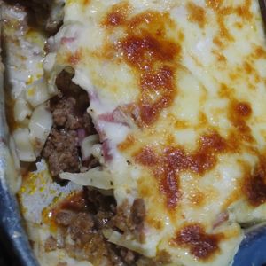 imagem do produto Lasanha de carne ao molho branco