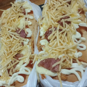 imagem do produto Sanduba com Queijo, Bacon e Calabresa