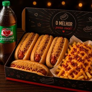 imagem do produto Combo box hot dog supremo