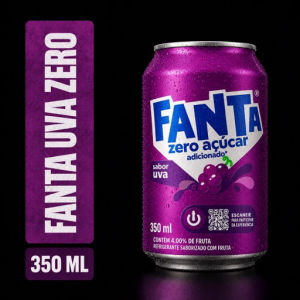 imagem do produto Fanta Uva Zero 350ML