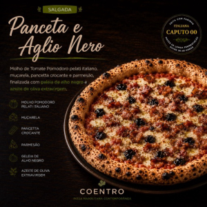 imagem do produto Panceta e Aglio Nero