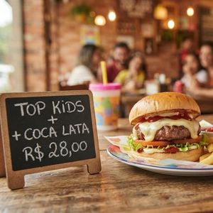 imagem do produto Top Kids + Coca Lata