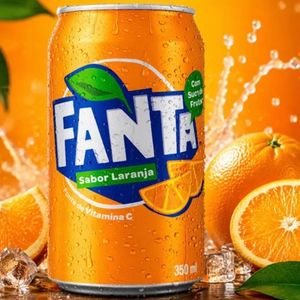 imagem do produto Fanta Laranja Lata