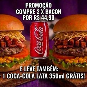 imagem do produto 2 X Bacon + Coca Cola 
