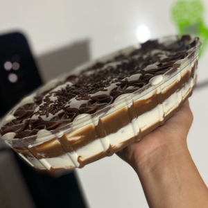 imagem do produto Torta quatro leites e brigadeiro 50% 