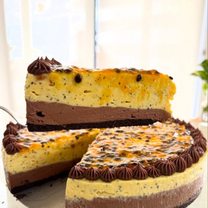 imagem do produto Torta de Maracujá com Chocolate 