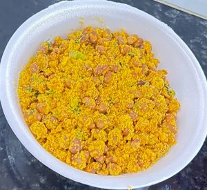 imagem do produto Porção De Feijão Farofa - 400 gramas