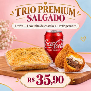 imagem do produto Trio premium salgados