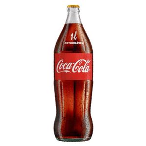 imagem do produto Coca cola original 1L retornável vidro 