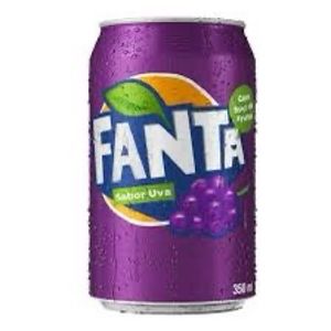 imagem do produto Fanta uva lata 350ml