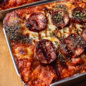 imagem do produto Lasanha com molho barbecue P