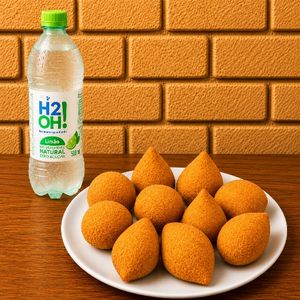 imagem do produto Combo 10 - (10 Salgados fritos + 1 Refrigerante 600ml)