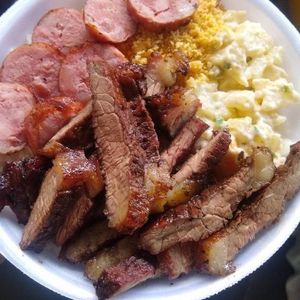 imagem do produto MARMITEX PEQUENO COM CHURRASCO(60G DE CARNE)