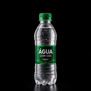 imagem do produto ÁGUA 500ML COM GÁS