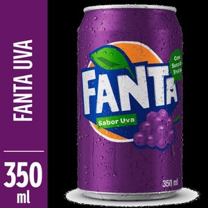 imagem do produto Fanta Uva Lata 350ml