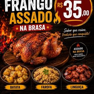 imagem do produto Frango Assado na Brasa - Combo Econômico