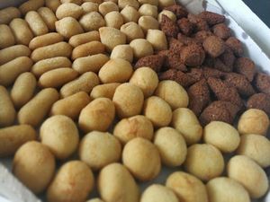 imagem do produto 100 Salgados fritos + 20 mini churros