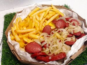 imagem do produto Batata frita com linguiça calabresa