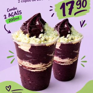 imagem do produto Combo 2 açaí 200ml 