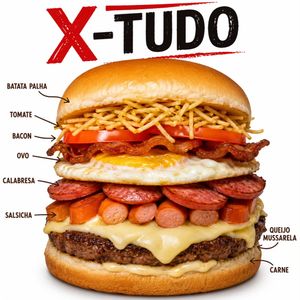 imagem do produto X-Tudo