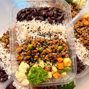 imagem do produto Arroz + feijão + patinho moído + mix de legumes
