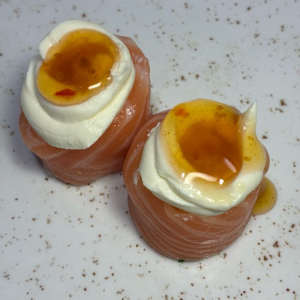 imagem do produto Joy de salmão com geleia