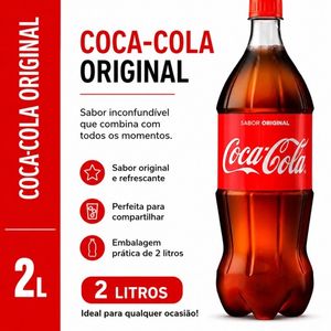 imagem do produto Coca cola 2 litros