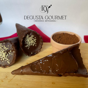 imagem do produto Cone Trufado de Brigadeiro 