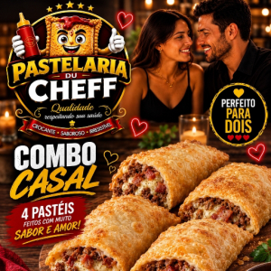 imagem do produto COMBO CASAL / 4 PASTÉIS