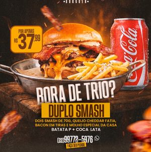 imagem do produto Trio Duplo Smash