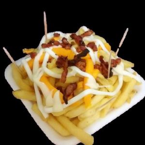 imagem do produto Batata frita c/ bacon e cheddar ou catupiry 