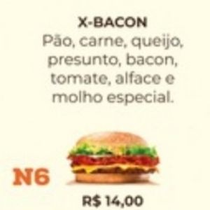 imagem do produto X-Bacon - N6 