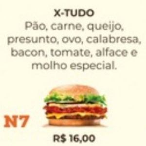 imagem do produto X-Tudo - N7