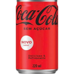 imagem do produto Coca-Cola zero Açúcar lata Mini 220ml