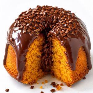 imagem do produto Mini Caseirinho de Cenoura com Cobertura de Chocolate