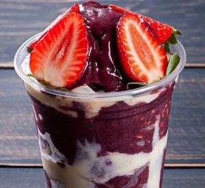 imagem do produto Açaí com morango de 750 ml