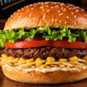 imagem do produto Hambúrguer caseiro