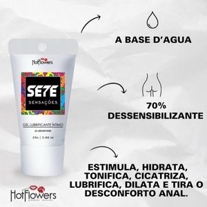 imagem do produto Sete sensações / Anestesico anal 25G