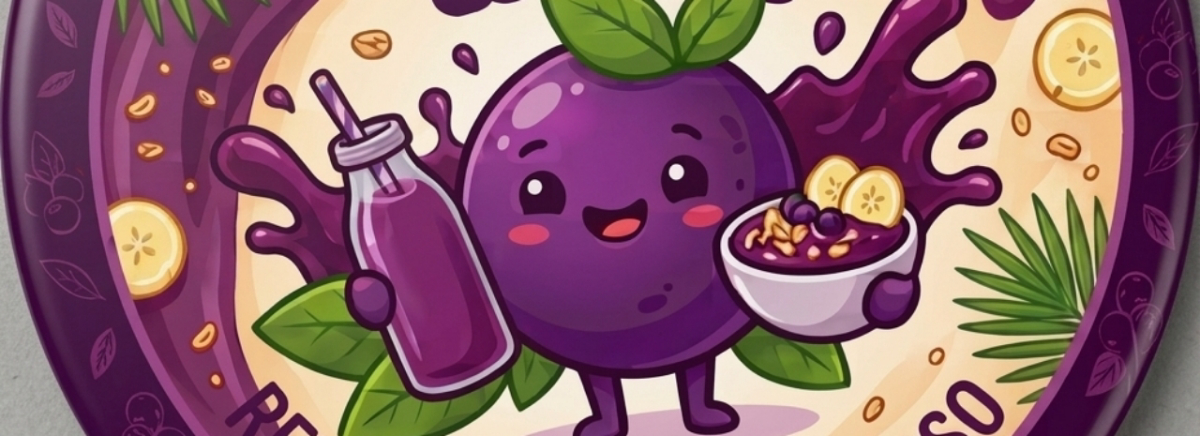 Garrafa Roxa Açai capa