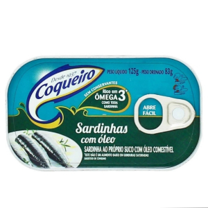 imagem do produto SARDINHA COM ÓLEO COQUEIRO 125G